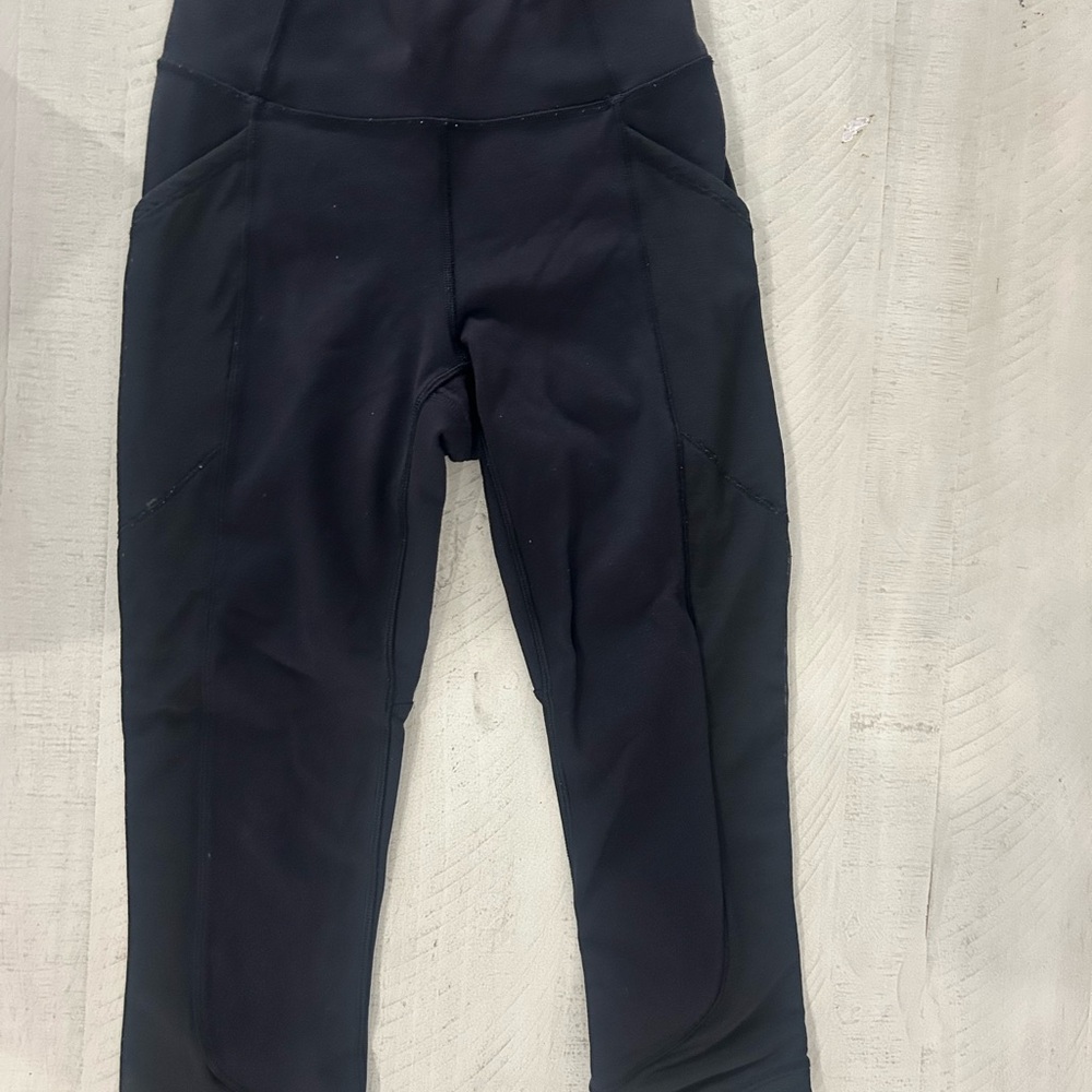 Lululemon Athletica Black Cropped Pants